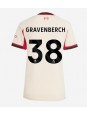 Liverpool Ryan Gravenberch #38 Replika Borta Kläder Dam 2025-26 Kortärmad